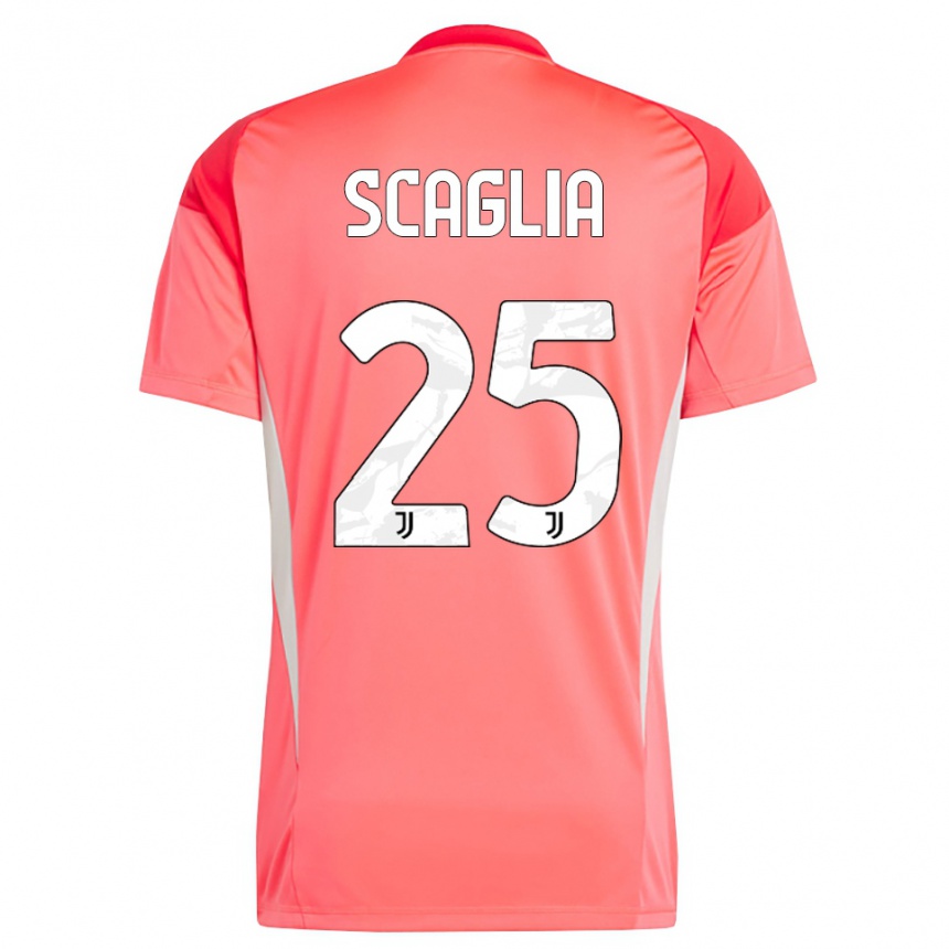 ילדים כדורגל סימון סקאליה #25 כתום אדום חולצת שוער 2025/26