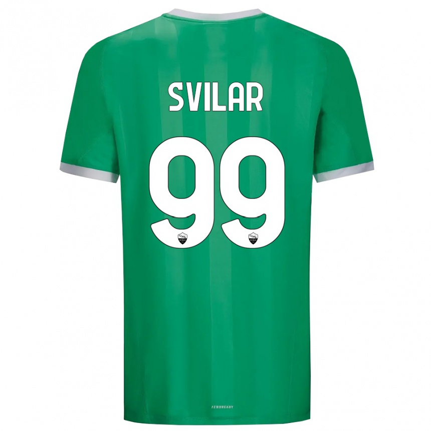 ילדים כדורגל מילה סבילאר #99 ירוק לבן חולצת שוער 2025/26
