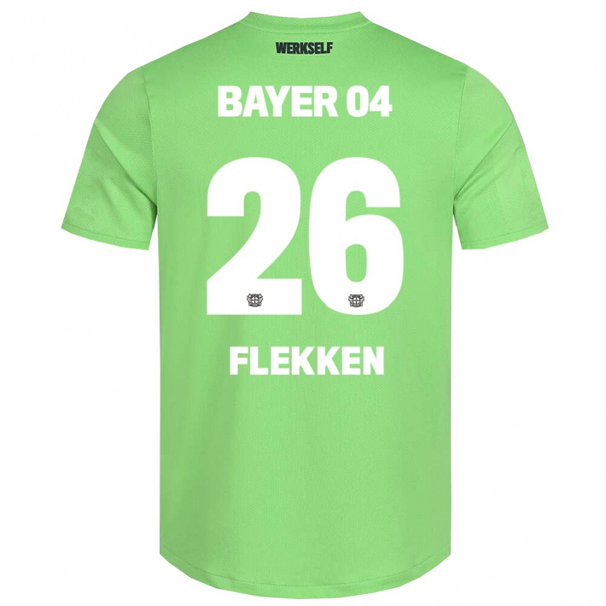 ילדים כדורגל מארק פלקן #26 לבן ירוק בהיר חולצת שוער 2025/26