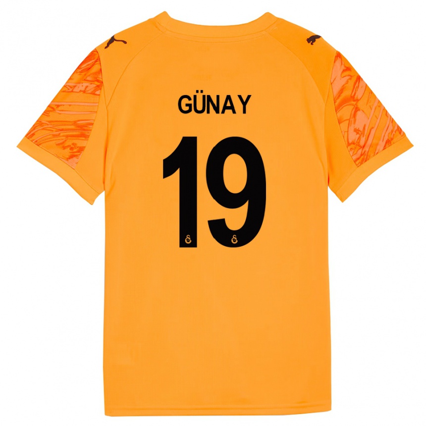 ילדים כדורגל גונאי גובנץ׳ #19 שחור כתום כהה חולצת שוער 2025/26