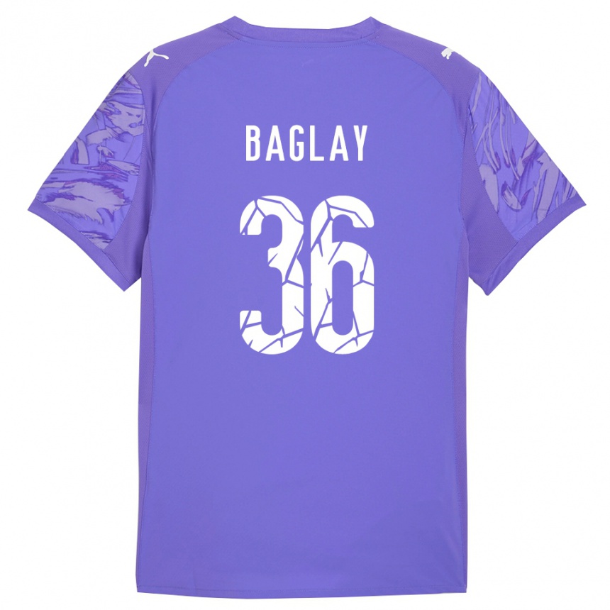 ילדים כדורגל Rostyslav Baglay #36 ורוד ירוק כתום חולצת שוער 2025/26