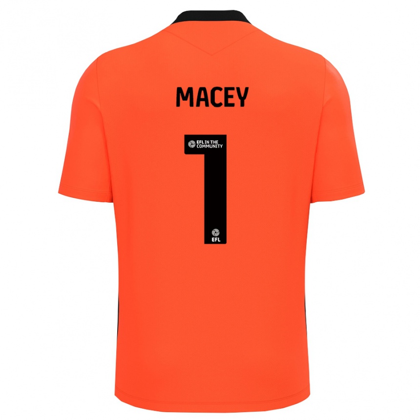 ילדים כדורגל מאט מייסי #1 שחור אדום חולצת שוער 2025/26