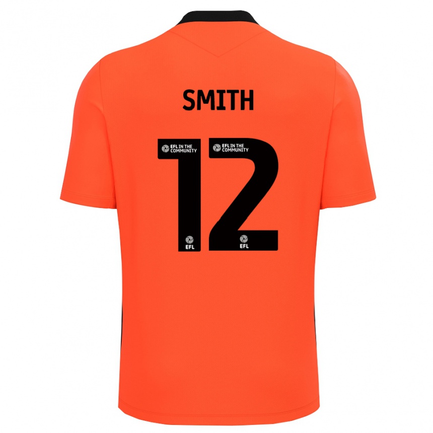 ילדים כדורגל טום סמית' #12 שחור אדום חולצת שוער 2025/26