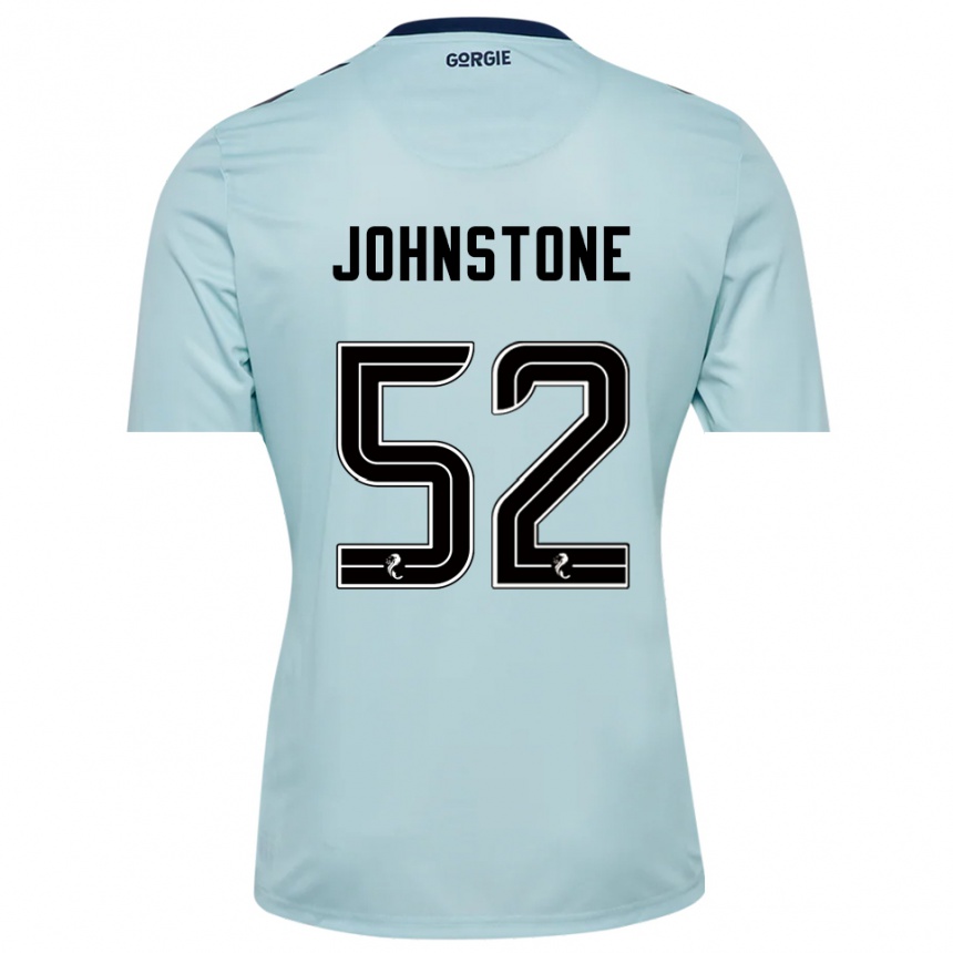 ילדים כדורגל רייצ'ל ג'ונסטון #52 שחור כחול בהיר חולצת שוער 2025/26