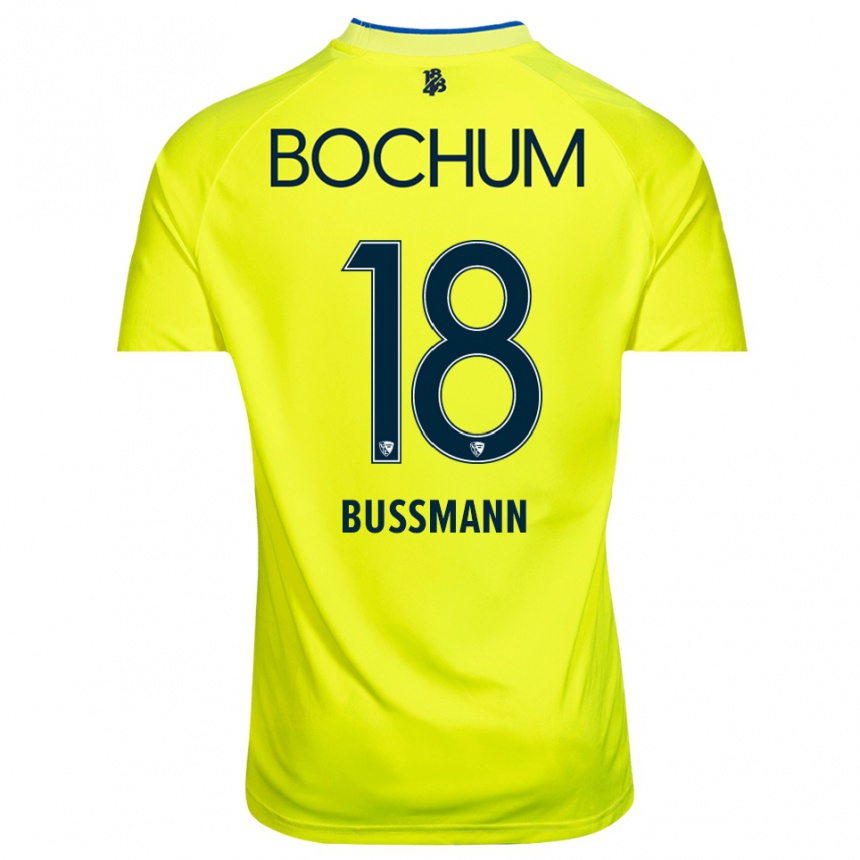 ילדים כדורגל בנג׳מין בוסמן #18 ירוק צהוב חולצת שוער 2025/26