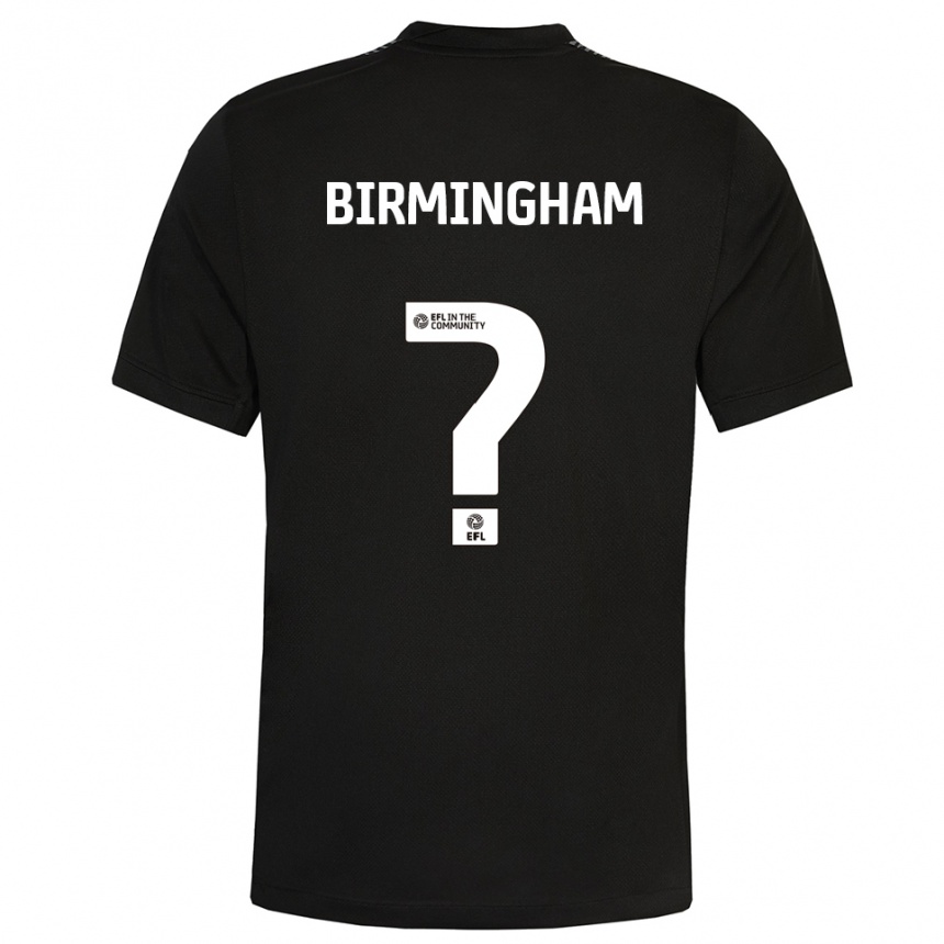 ילדים כדורגל Shea Birmingham #0 שחור לבן חולצת שוער 2025/26