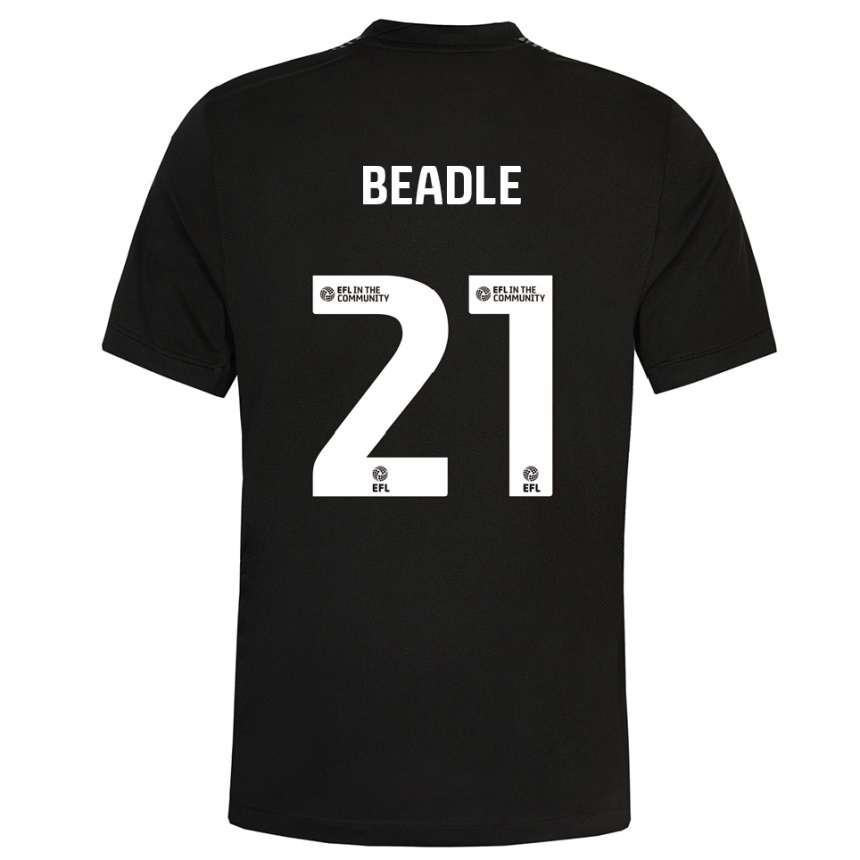 ילדים כדורגל ראיין אלסופ #21 שחור לבן חולצת שוער 2025/26