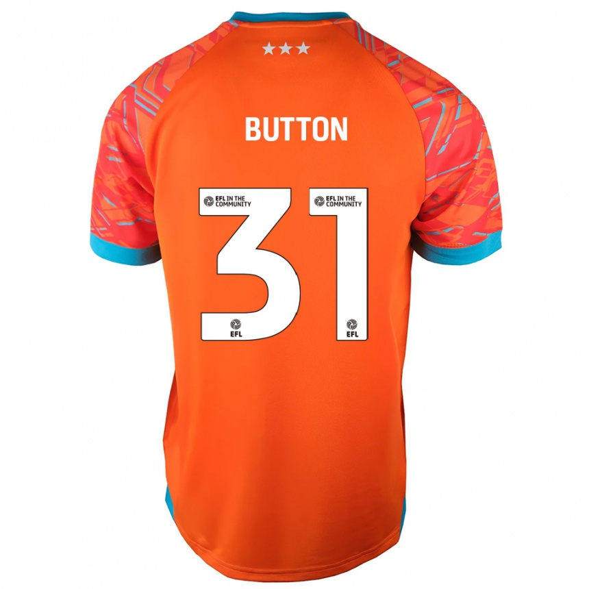 ילדים כדורגל Laura Hartley #31 לבן כתום חולצת שוער 2025/26