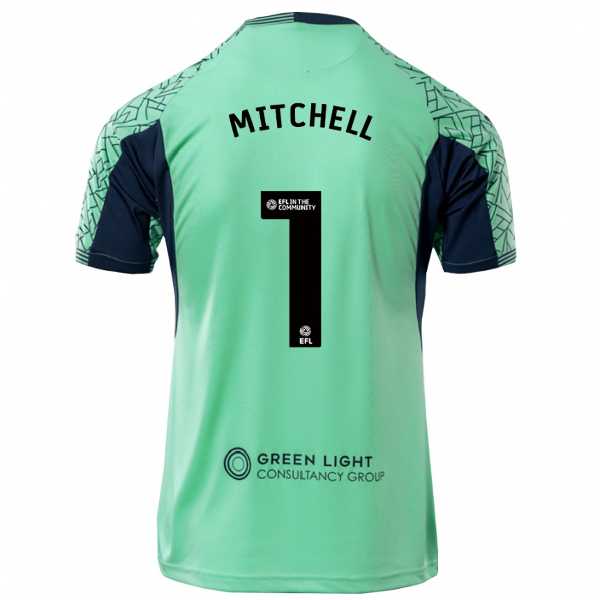 ילדים כדורגל ריילי מיטשל #1 שחור אקווה חולצת שוער 2025/26