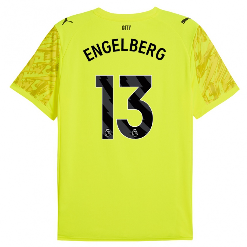 ילדים כדורגל סטברוס אנגלברג #13 צהוב כתום שחור חולצת שוער 2025/26
