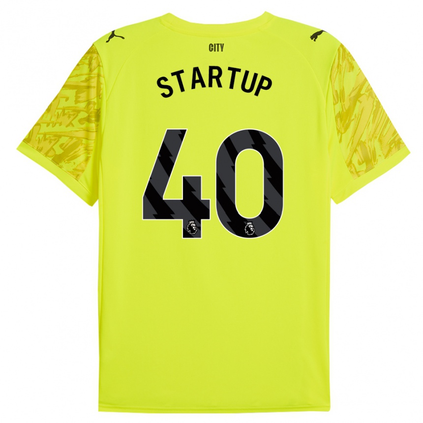 ילדים כדורגל Katie Startup #40 צהוב כתום שחור חולצת שוער 2025/26