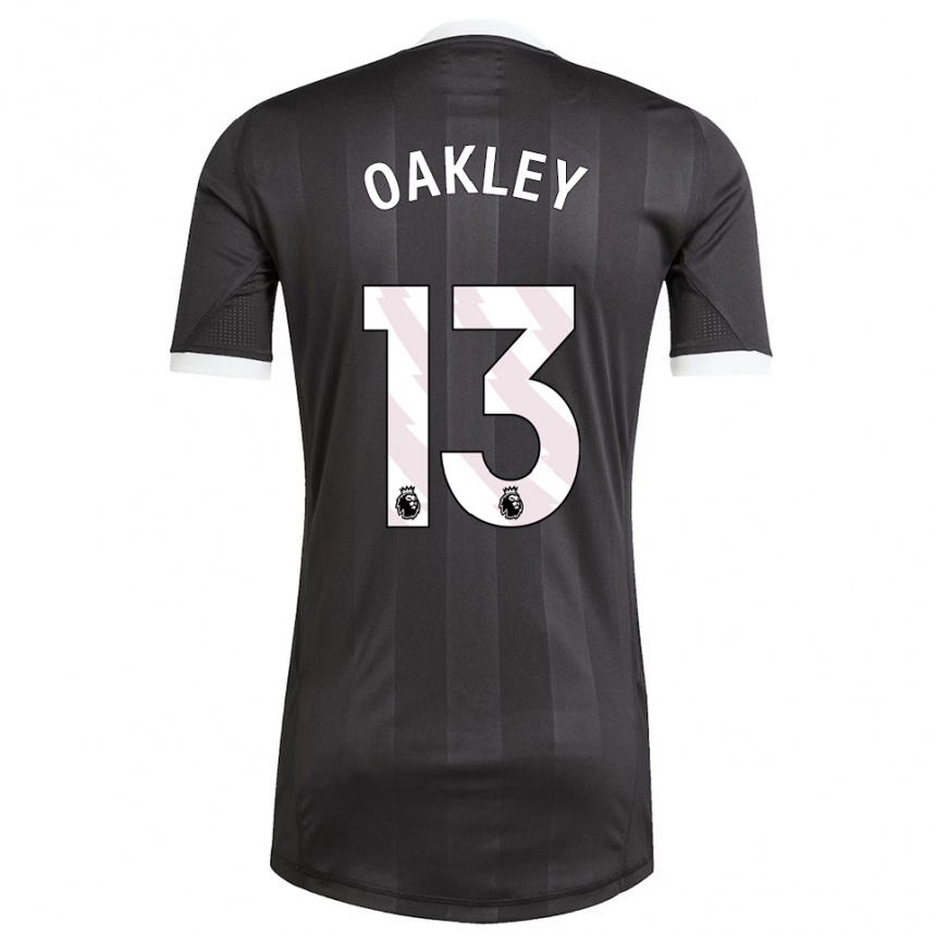 ילדים כדורגל ריס אוקלי #13 שחור לבן חולצת שוער 2025/26