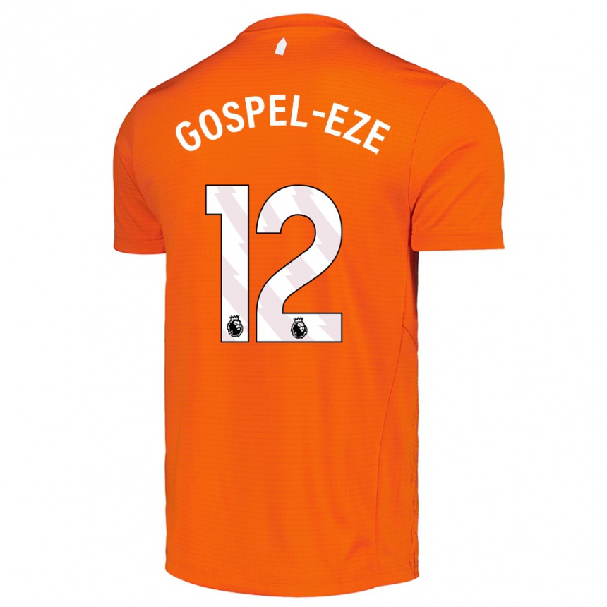 ילדים כדורגל Goodness Gospel-Eze #12 כתום שחור חולצת שוער 2025/26