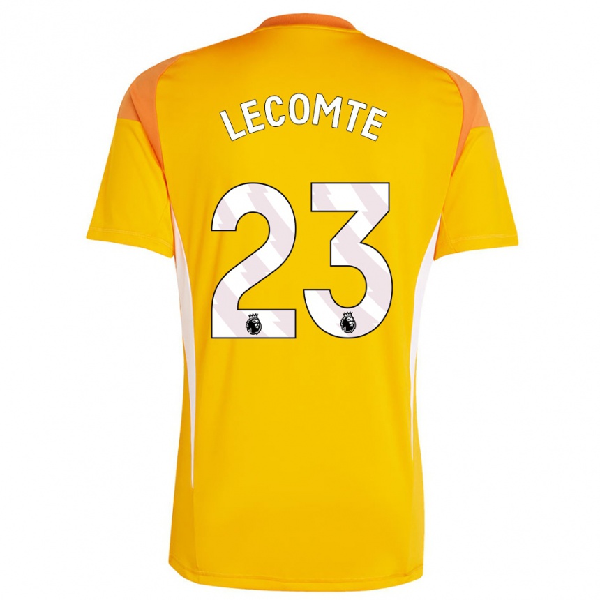 ילדים כדורגל בנז'מן לקונט #23 כתום לבן חולצת שוער 2025/26