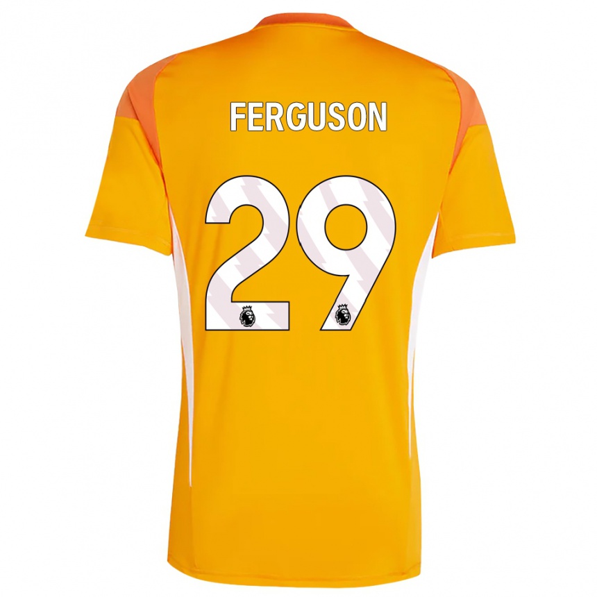 ילדים כדורגל ג׳ורג׳י פרגוסון #29 כתום לבן חולצת שוער 2025/26