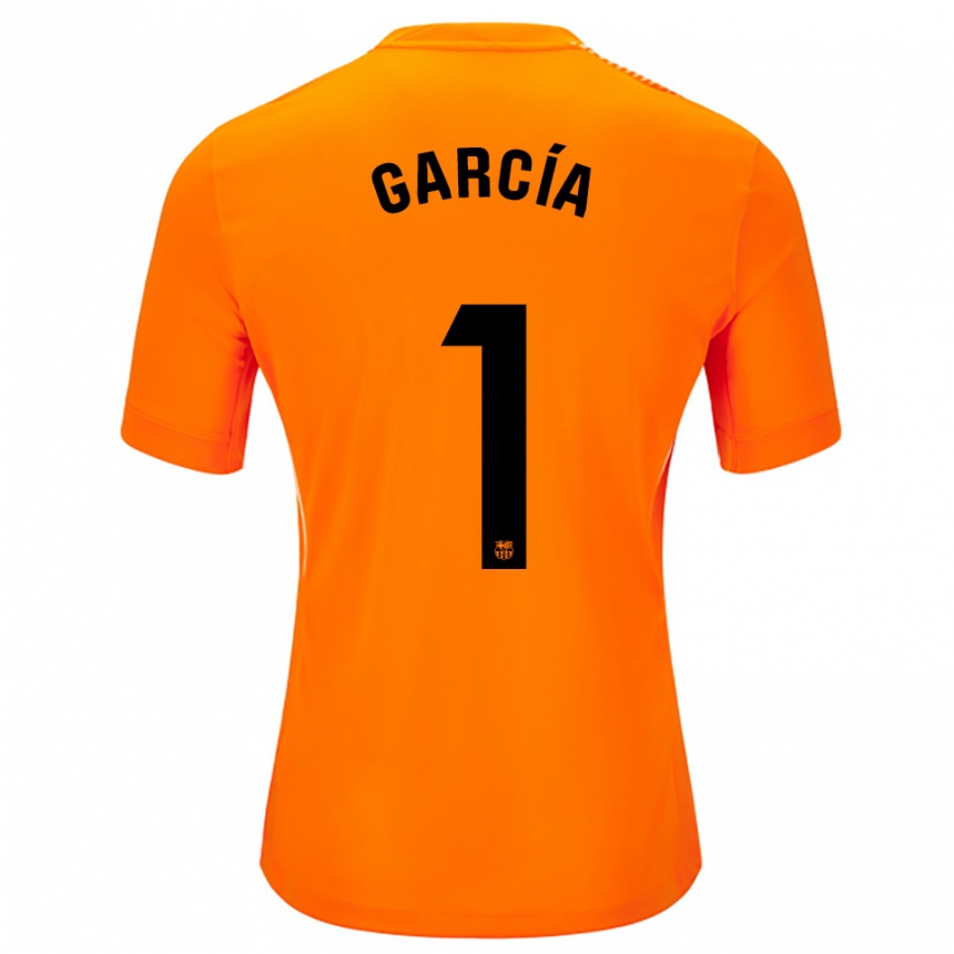 ילדים כדורגל ז'ואן גרסיה #1 כתום שחור חולצת שוער 2025/26