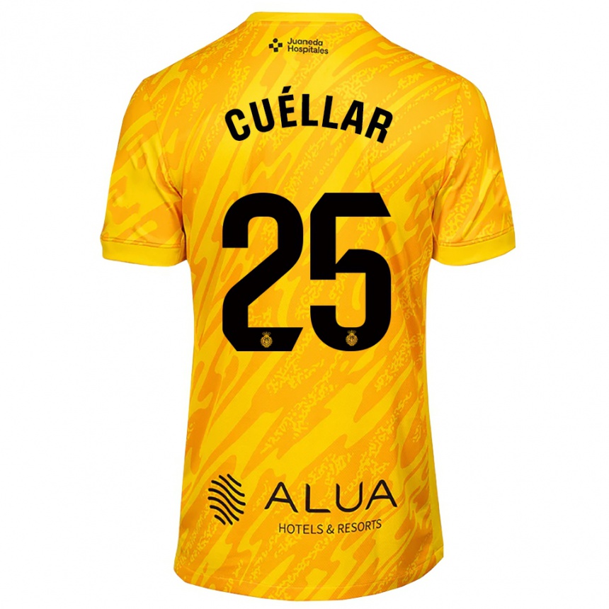 ילדים כדורגל איוואן קווייאר #25 כתום שחור חולצת שוער 2025/26