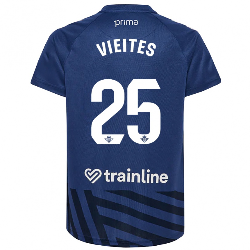 ילדים כדורגל פראן וייטס #25 כחול מלכותי לבן חולצת שוער 2025/26