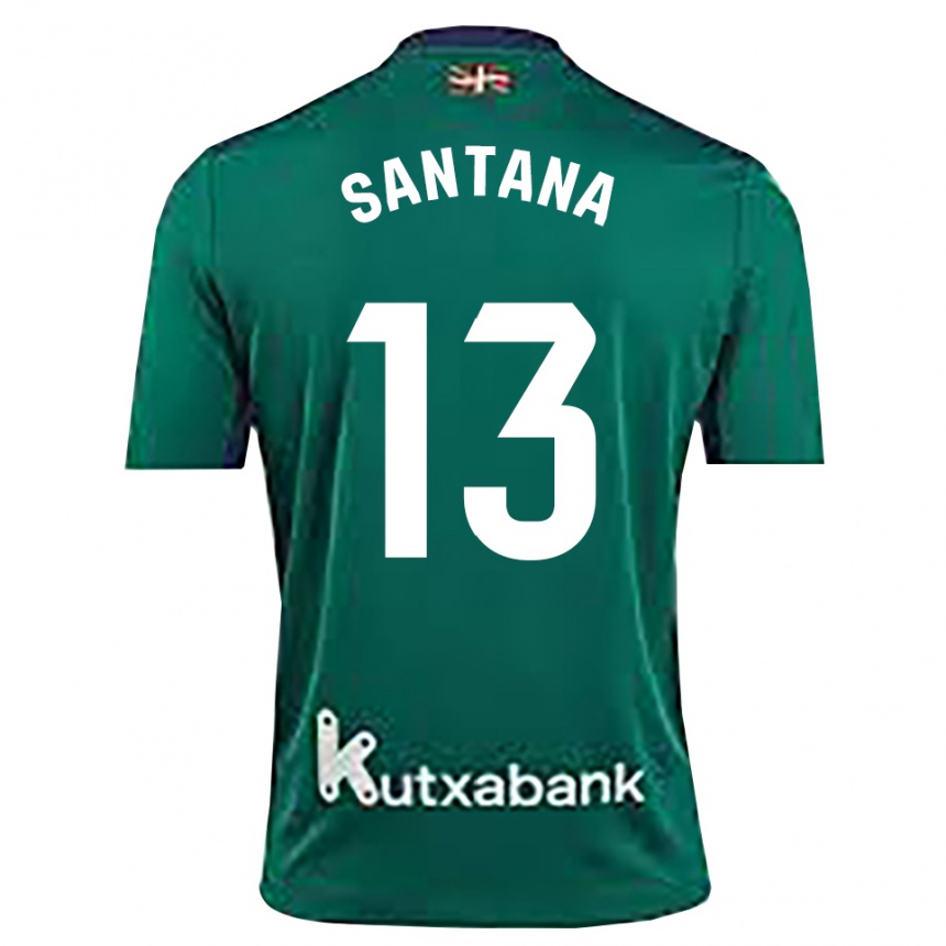 ילדים כדורגל אולאטס סנטנה אמאדו #13 כחול נייבי ירוק חולצת שוער 2025/26