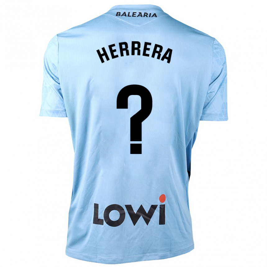 ילדים כדורגל אסייר הררה סראנו #0 כחול בהיר שחור חולצת שוער 2025/26