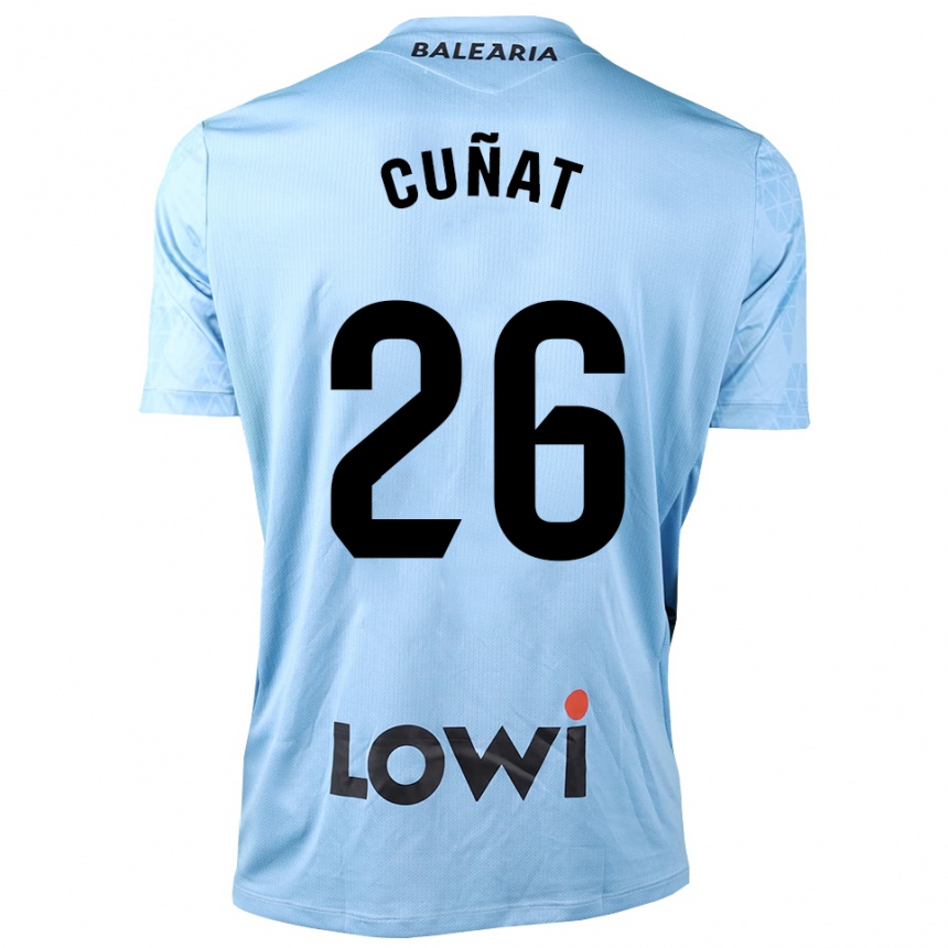 ילדים כדורגל פבלו קנאט #26 כחול בהיר שחור חולצת שוער 2025/26