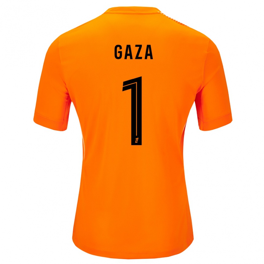 ילדים כדורגל ג׳וני מעזה #1 כתום שחור חולצת שוער 2025/26