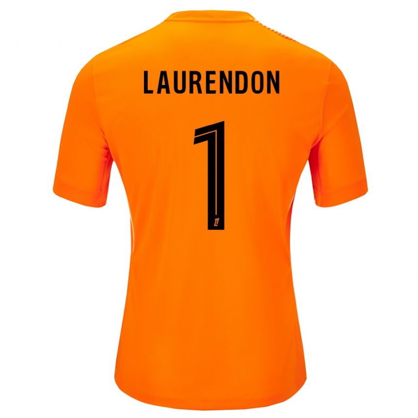 ילדים כדורגל בילאל לורנדון #1 כתום שחור חולצת שוער 2025/26