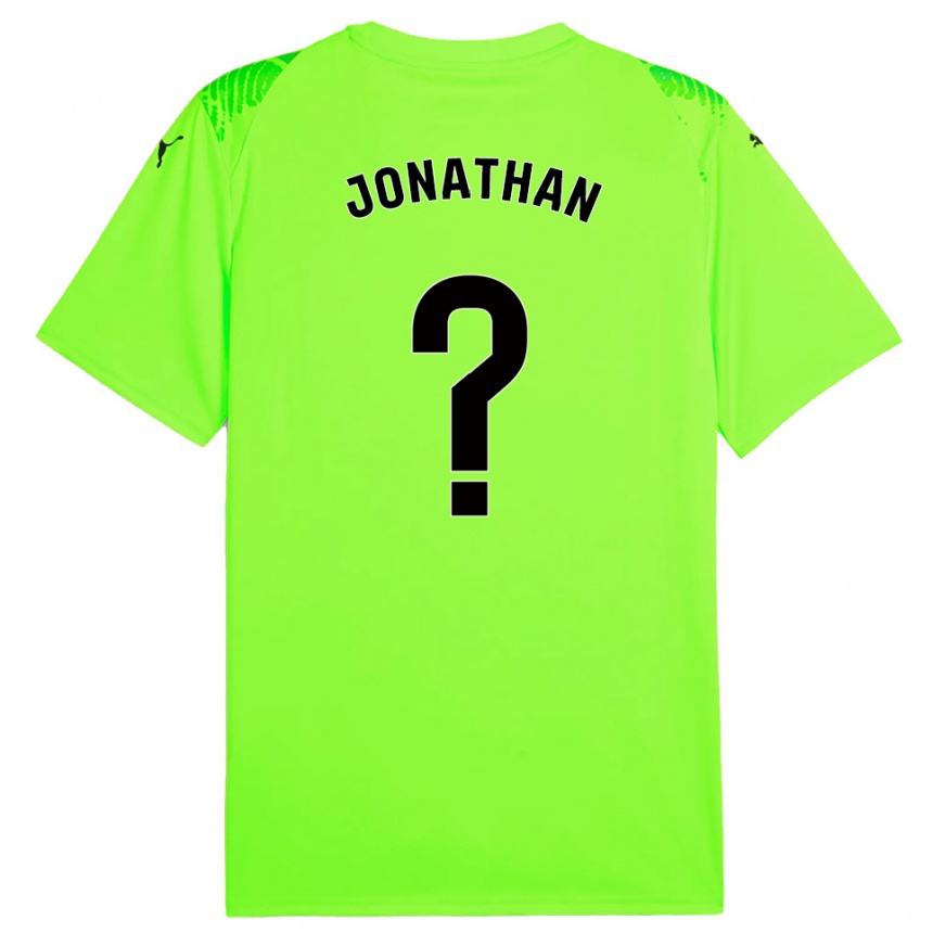 ילדים כדורגל Jonathan Sánchez #0 ירוק דשא חולצת שוער 2025/26