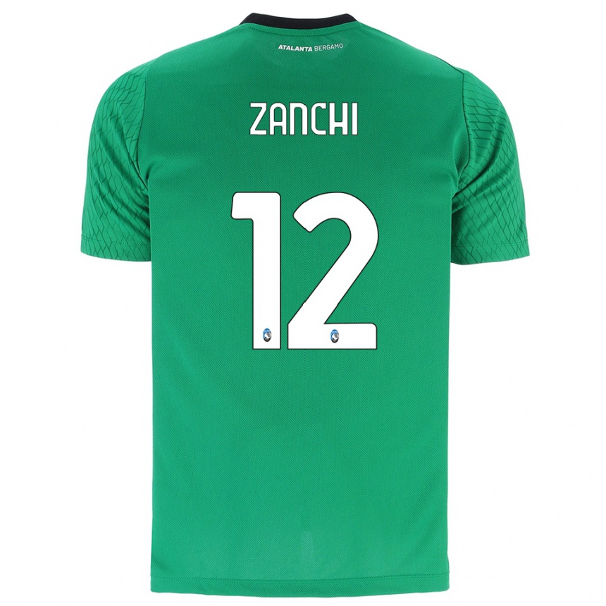 ילדים כדורגל אדוארדו זאנצ׳י #12 ירוק אזמרגד חולצת שוער 2025/26