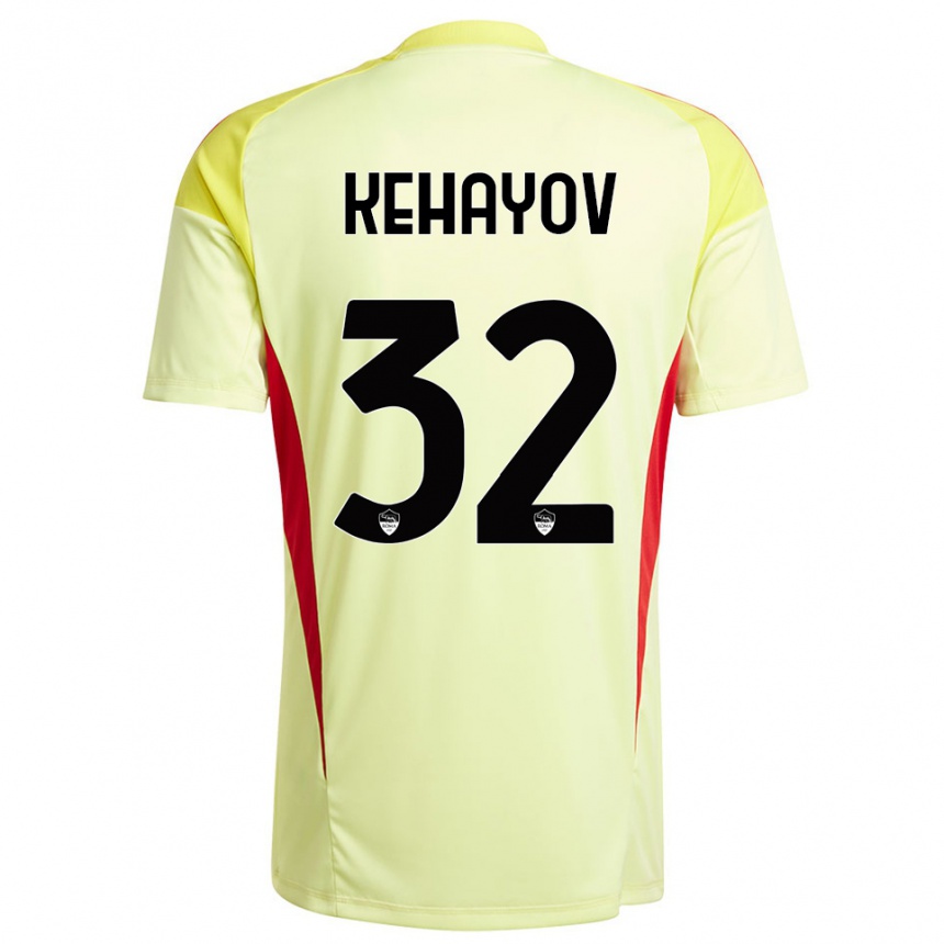 ילדים כדורגל אתנאס קהאיוב #32 כתום צהוב בהיר חולצת שוער 2025/26