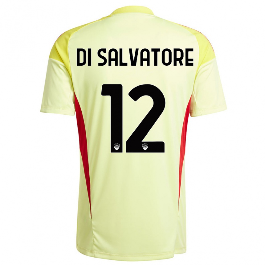 ילדים כדורגל Diego Di Salvatore #12 כתום צהוב בהיר חולצת שוער 2025/26