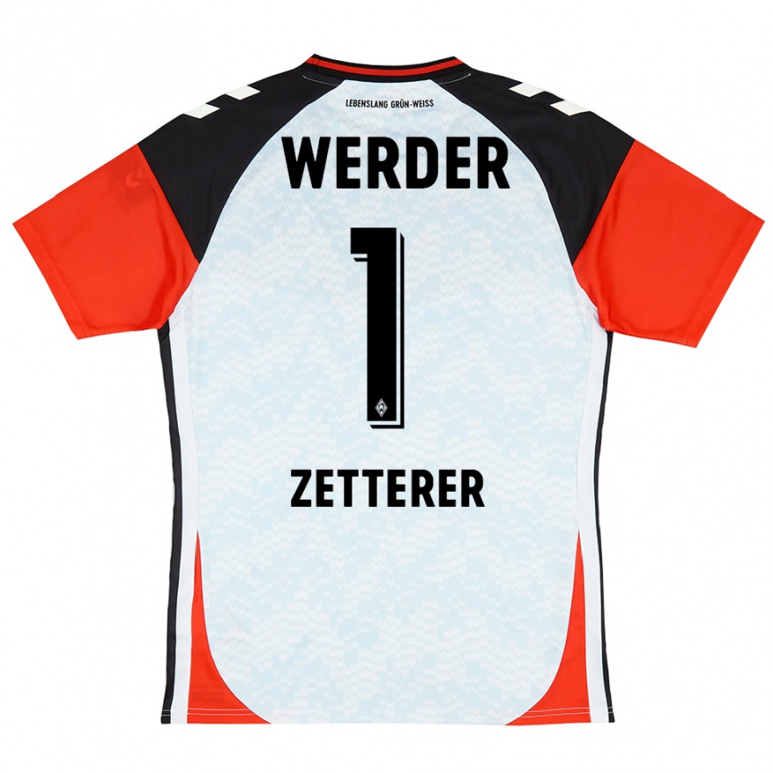 ילדים כדורגל מייקל זטרר #1 צהוב אדום שחור חולצת שוער 2025/26