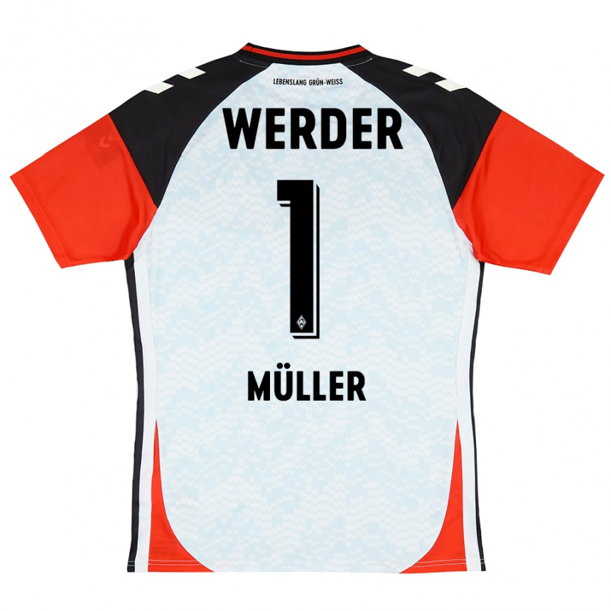 ילדים כדורגל וינסנט מילר #1 צהוב אדום שחור חולצת שוער 2025/26