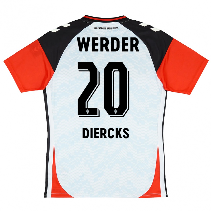 ילדים כדורגל לואיס דיירקס #20 צהוב אדום שחור חולצת שוער 2025/26