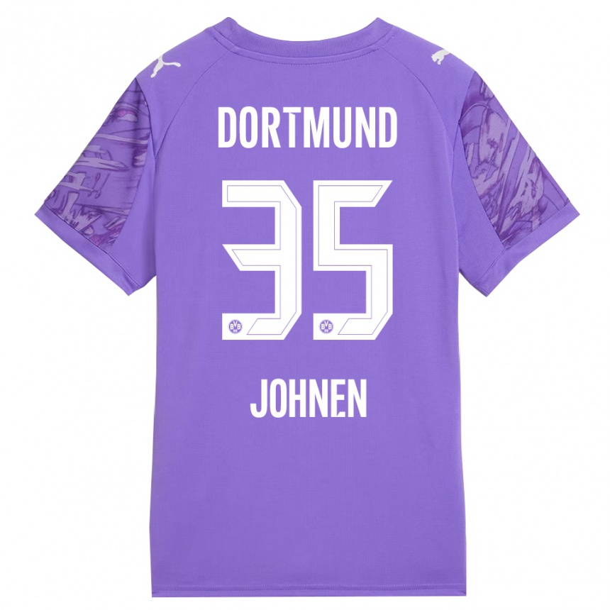 ילדים כדורגל מרסל יונן #35 לבן לילך חולצת שוער 2025/26