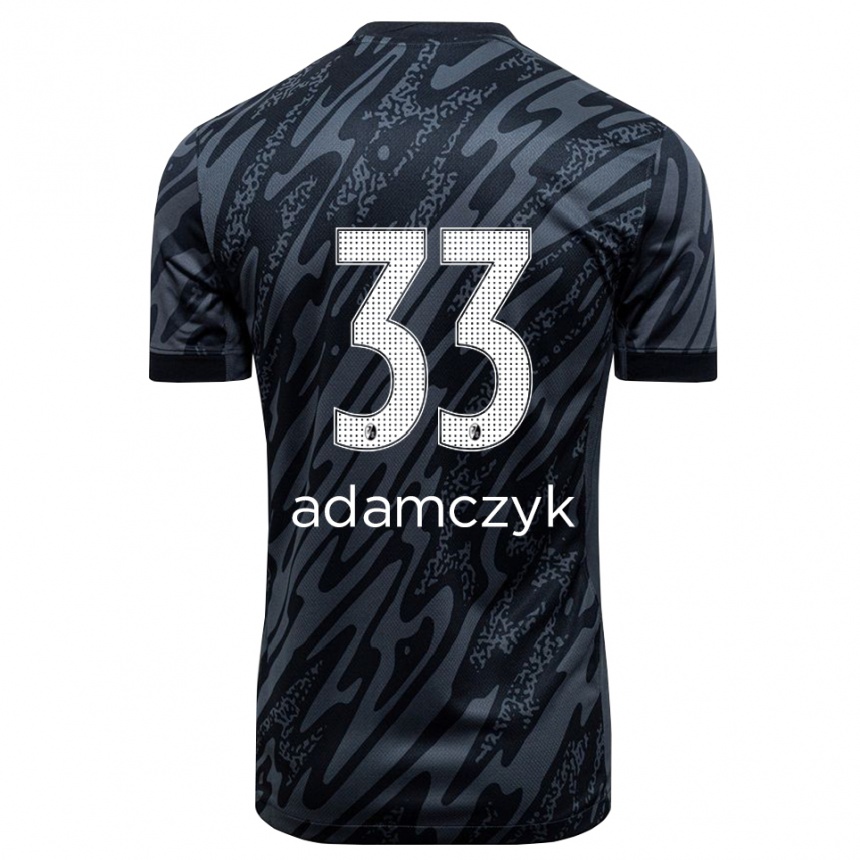 ילדים כדורגל רבקה לואיזה אדמשיק #33 שחור לבן חולצת שוער 2025/26