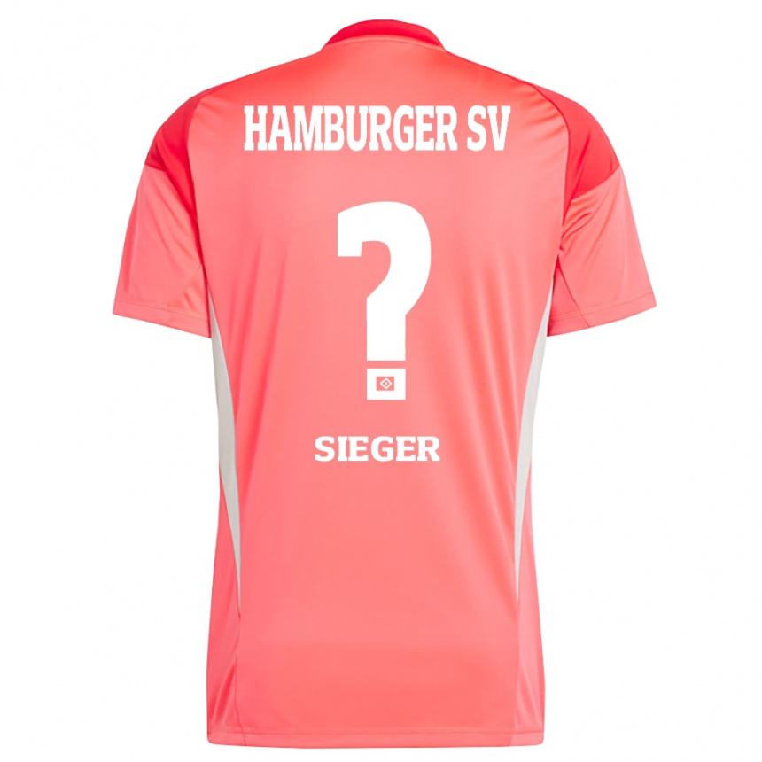 ילדים כדורגל Laura Sieger #0 כתום אדום חולצת שוער 2025/26