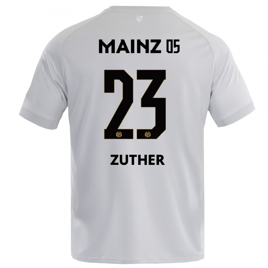 ילדים כדורגל Pit Zuther #23 כחול אפור בהיר חולצת שוער 2025/26