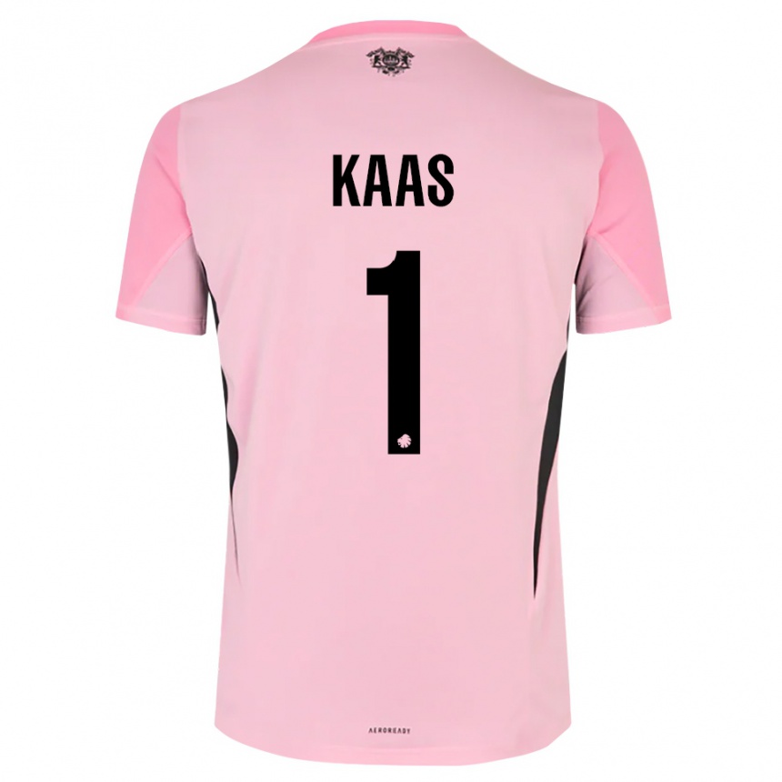 ילדים כדורגל אנה לואיז קוס #1 שחור ורוד חולצת שוער 2025/26