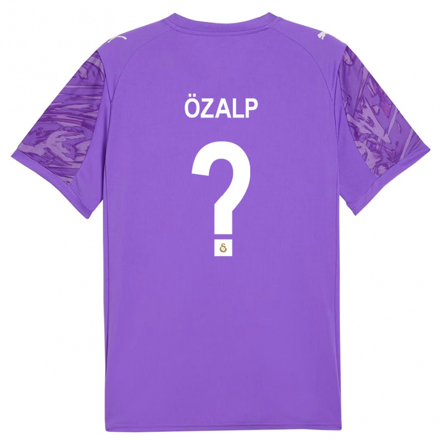 ילדים כדורגל חאמזה אוזלפ #0 לבן סגול חולצת שוער 2025/26