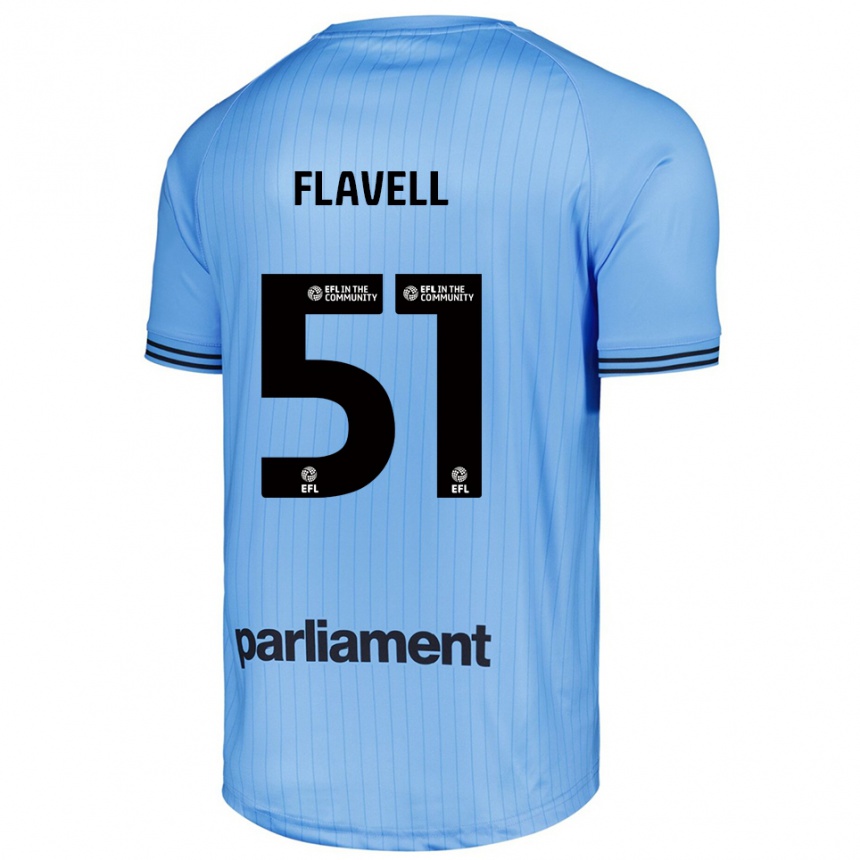 גברים כדורגל קירן פלאבל #51 כחול שמיים בהיר חולצת שוער 2025/26