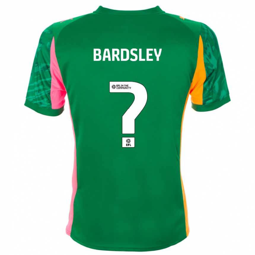 גברים כדורגל Harvey Bardsley #0 כתום ירוק חולצת שוער 2025/26