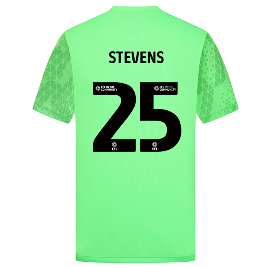 גברים כדורגל ג'ק סטיבנס #25 ירוק בהיר חולצת שוער 2025/26