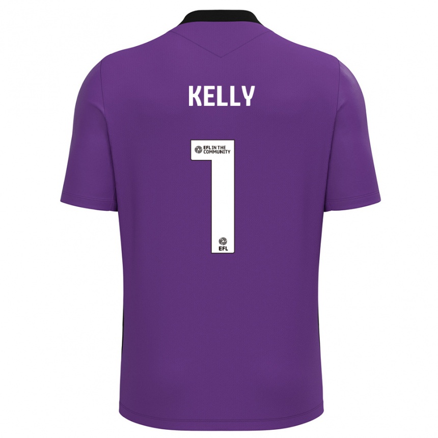 גברים כדורגל Michael Kelly #1 אינדיגו חולצת שוער 2025/26
