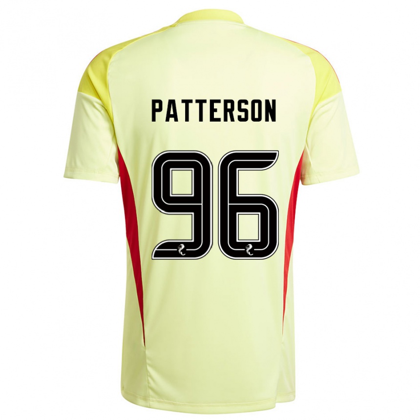 גברים כדורגל קמרון פטרסון #96 אדום צהוב חולצת שוער 2025/26