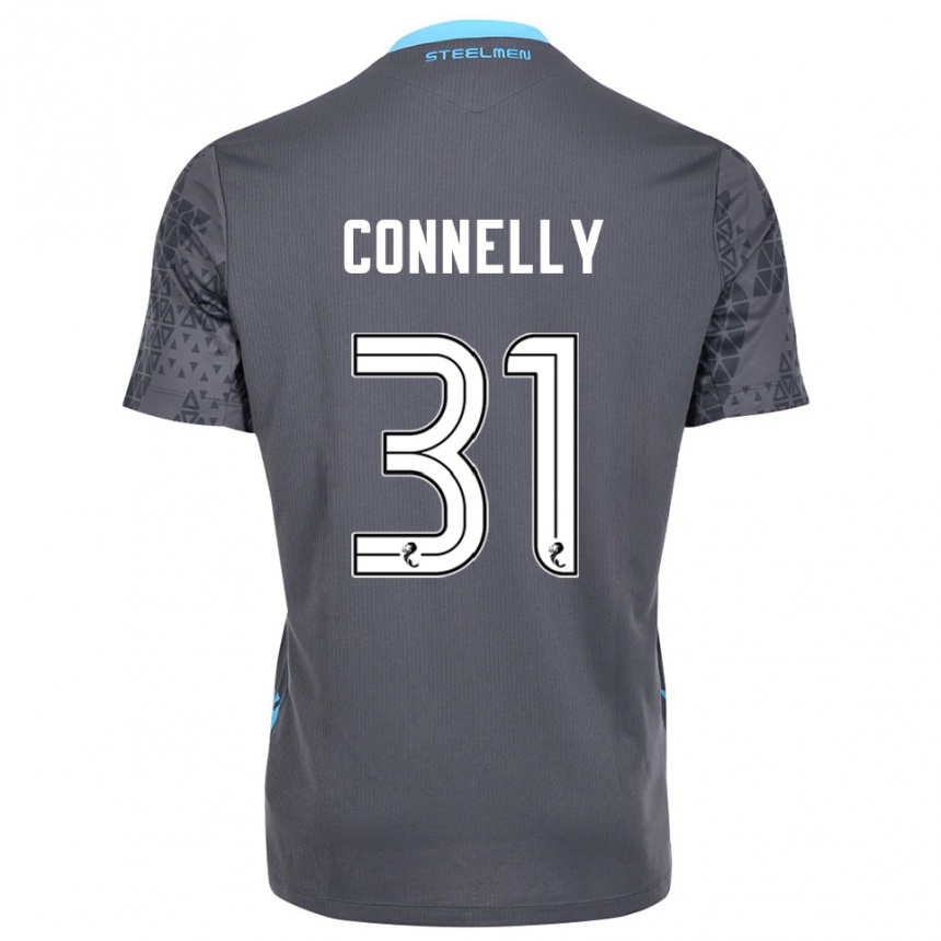 גברים כדורגל מת׳יו קונלי #31 לבן אפור חולצת שוער 2025/26