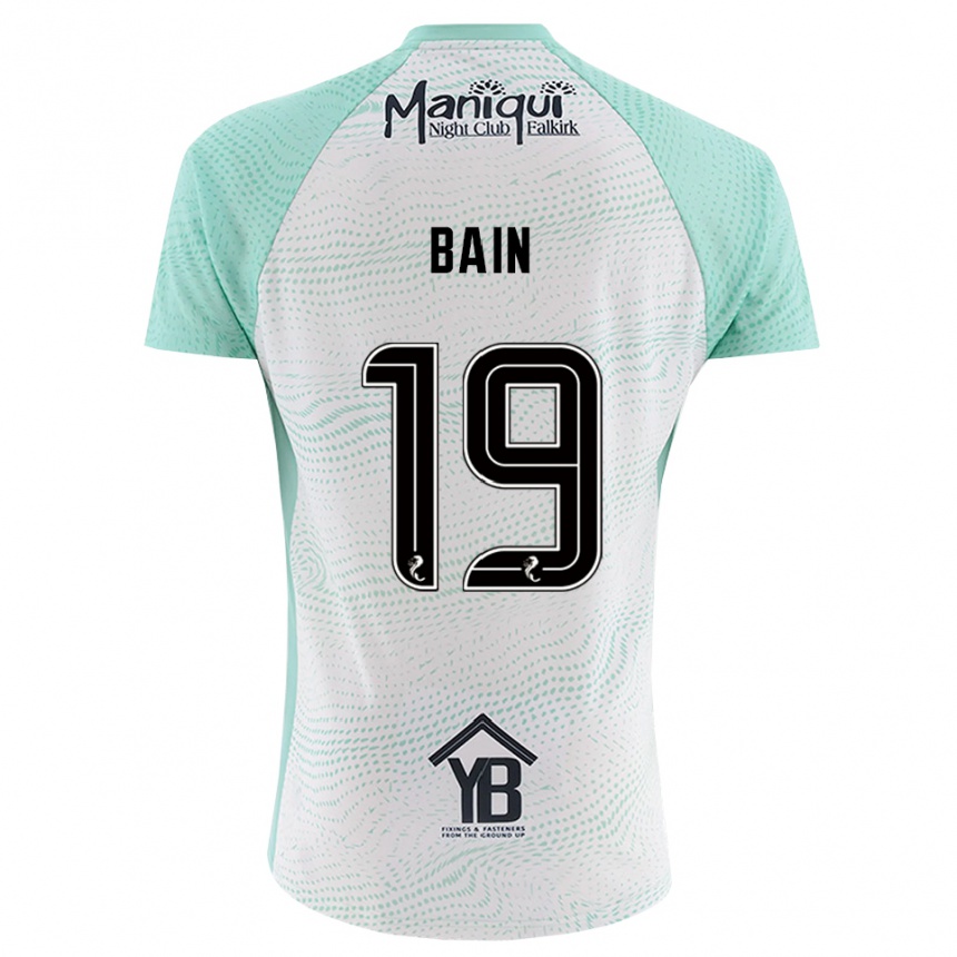 גברים כדורגל סקוט ביין #19 שחור לבן חולצת שוער 2025/26