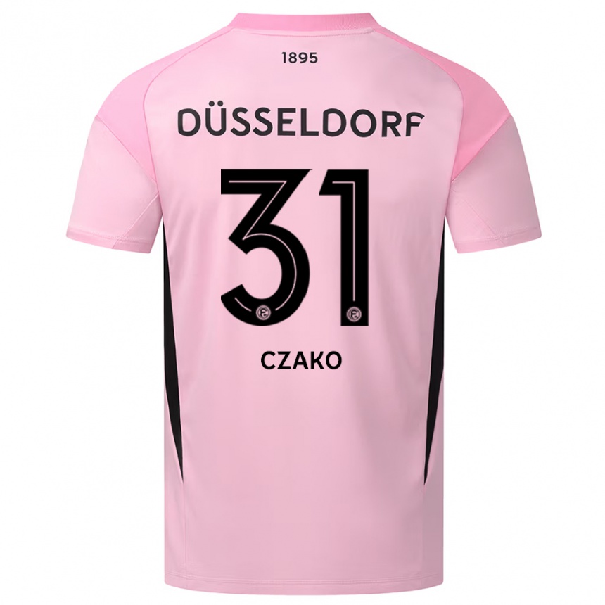 גברים כדורגל מילאן צ׳אקו #31 ורוד שחור חולצת שוער 2025/26