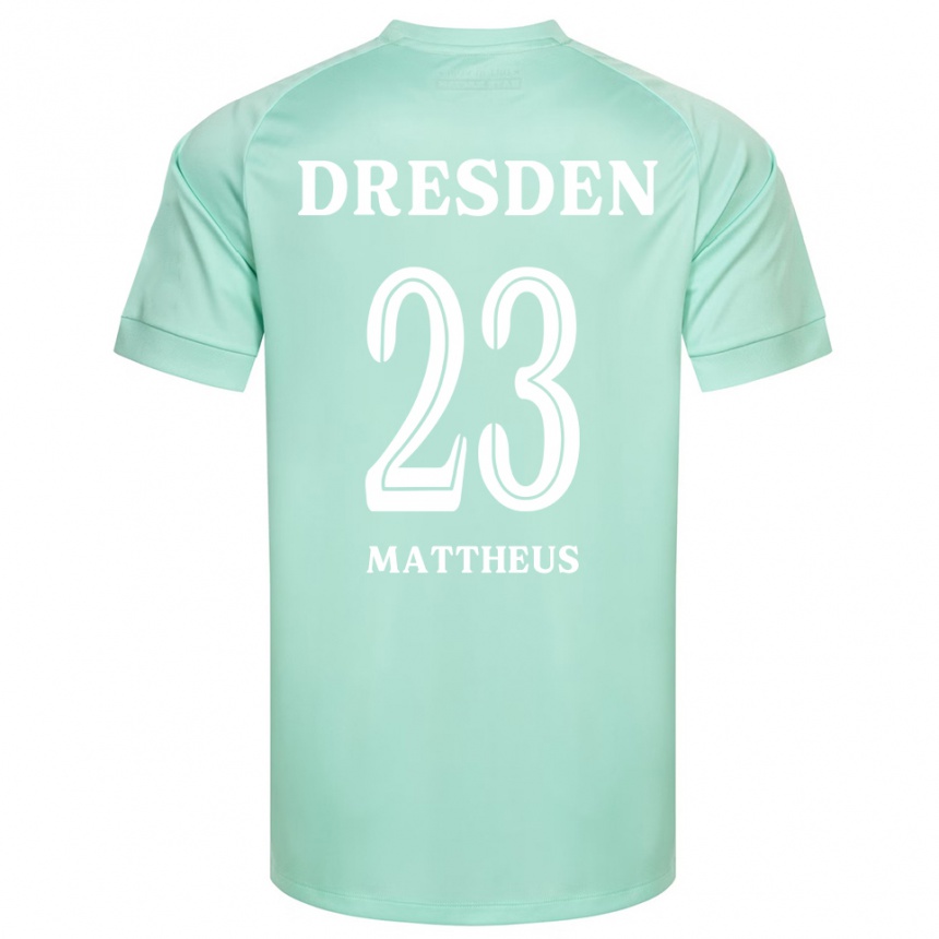 גברים כדורגל Paul Mattheus #23 ירוק בהיר לבן חולצת שוער 2025/26