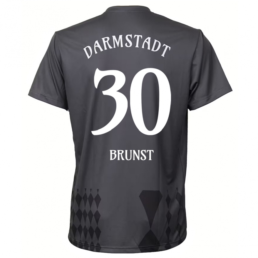 גברים כדורגל אלכסנדר ברנסט-זולנר #30 אפור כהה חולצת שוער 2025/26